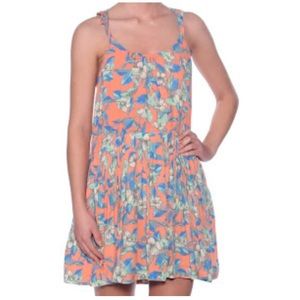 FreePeople Scoop Neck Floral Print Dress